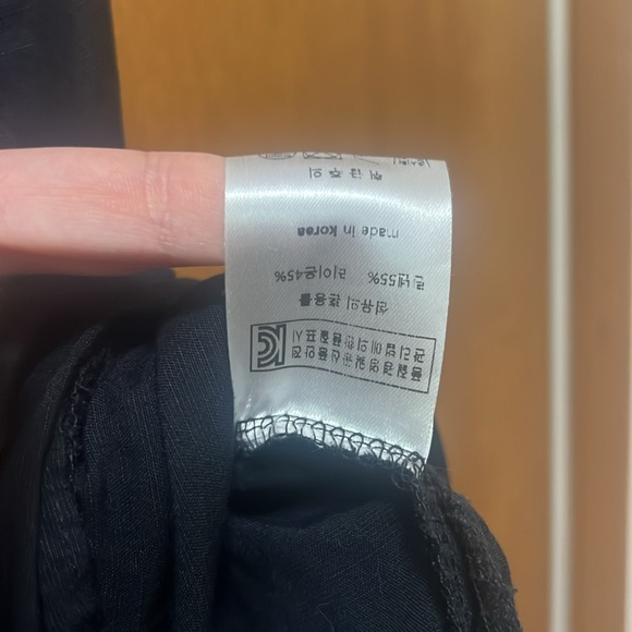 Black Roy Blanc Linen Dress - Picture 13 of 14